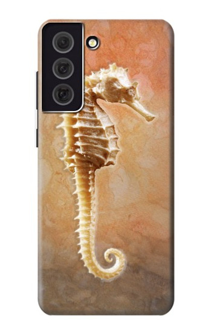 S2674 Seahorse Skeleton Fossil Case For Samsung Galaxy S21 FE 5G