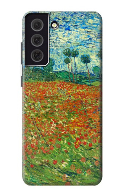 S2681 Field Of Poppies Vincent Van Gogh Case For Samsung Galaxy S21 FE 5G