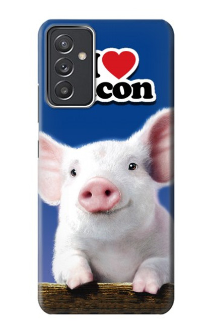 S0608 I Love Bacon Cute Baby Pig Case For Samsung Galaxy Quantum 2