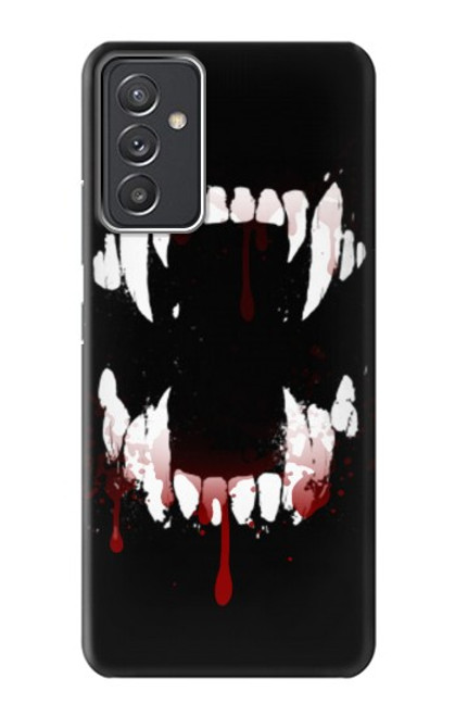 S3527 Vampire Teeth Bloodstain Case For Samsung Galaxy Quantum 2