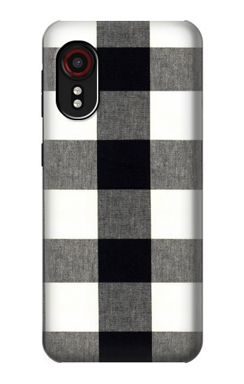 S2842 Black and White Buffalo Check Pattern Case For Samsung Galaxy Xcover 5