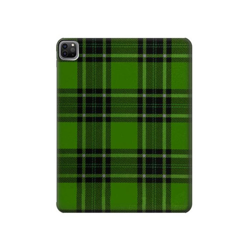 S2373 Tartan Green Pattern Hard Case For iPad Pro 12.9 (2022,2021,2020,2018, 3rd, 4th, 5th, 6th)