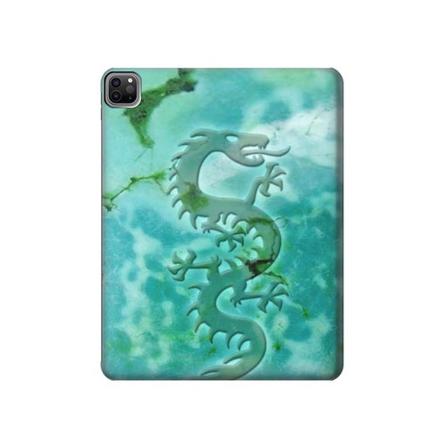 S2653 Dragon Green Turquoise Stone Graphic Hard Case For iPad Pro 12.9 (2022,2021,2020,2018, 3rd, 4th, 5th, 6th)