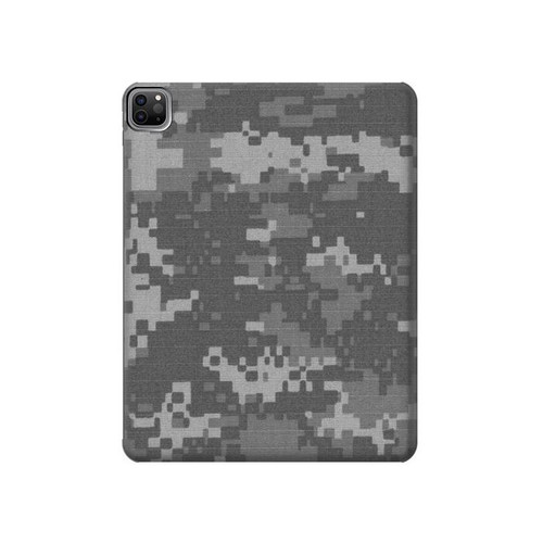 S2867 Army White Digital Camo Hard Case For iPad Pro 12.9 (2022,2021,2020,2018, 3rd, 4th, 5th, 6th)