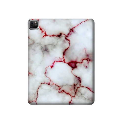 S2920 Bloody Marble Hard Case For iPad Pro 12.9 (2022,2021,2020,2018, 3rd, 4th, 5th, 6th)