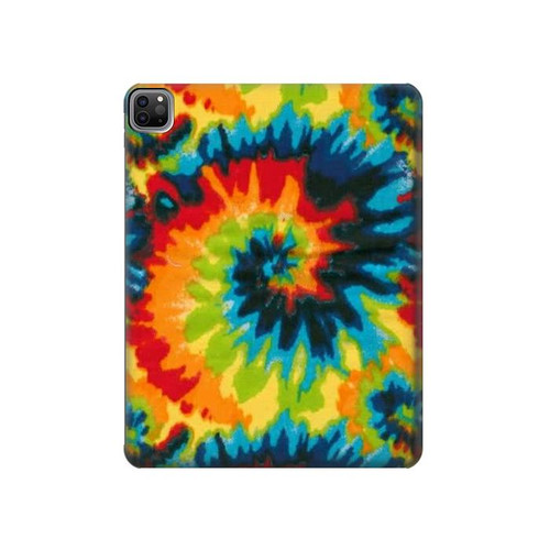 S3459 Tie Dye Hard Case For iPad Pro 12.9 (2022, 2021, 2020, 2018), Air 13 (2024)