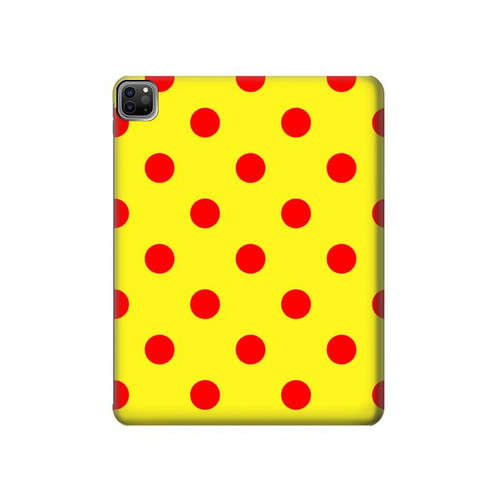 S3526 Red Spot Polka Dot Hard Case For iPad Pro 12.9 (2022,2021,2020,2018, 3rd, 4th, 5th, 6th)