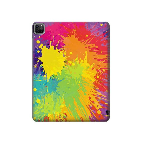S3675 Color Splash Hard Case For iPad Pro 12.9 (2022,2021,2020,2018, 3rd, 4th, 5th, 6th)