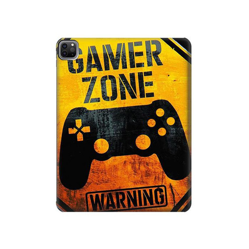 S3690 Gamer Zone Hard Case For iPad Pro 12.9 (2022, 2021, 2020, 2018), iPad Air 13 (2025, 2024)