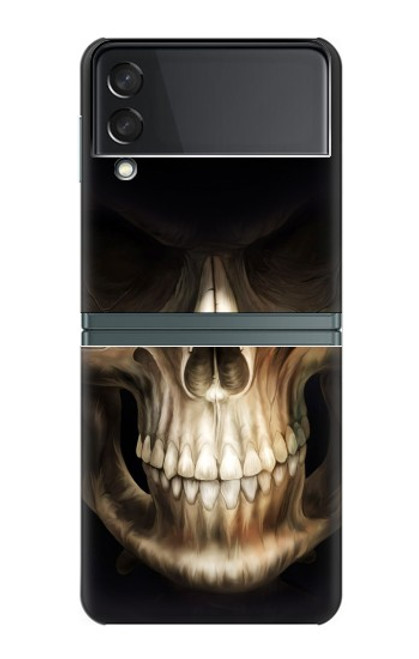 S1107 Skull Face Grim Reaper Case For Samsung Galaxy Z Flip 3 5G