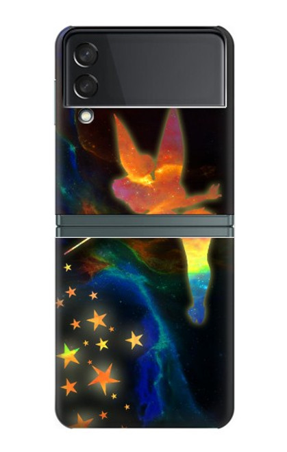 S2583 Tinkerbell Magic Sparkle Case For Samsung Galaxy Z Flip 3 5G
