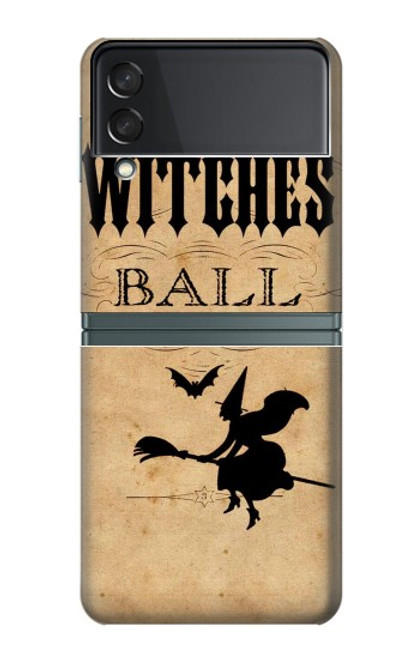 S2648 Vintage Halloween The Witches Ball Case For Samsung Galaxy Z Flip 3 5G