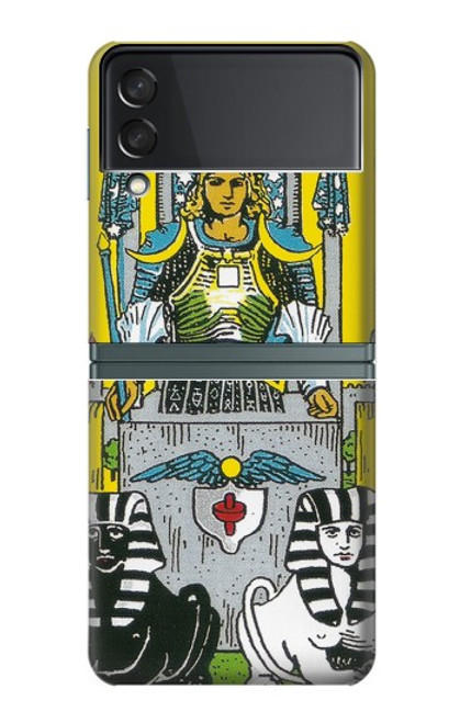 S3739 Tarot Card The Chariot Case For Samsung Galaxy Z Flip 3 5G