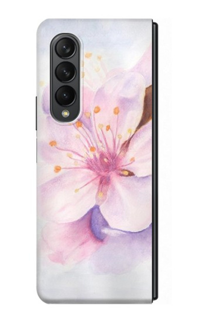 S1415 Sakura Blossom Art Case For Samsung Galaxy Z Fold 3 5G