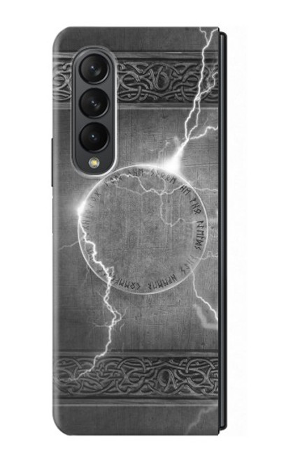 S2533 Thor Thunder Strike Hammer Case For Samsung Galaxy Z Fold 3 5G