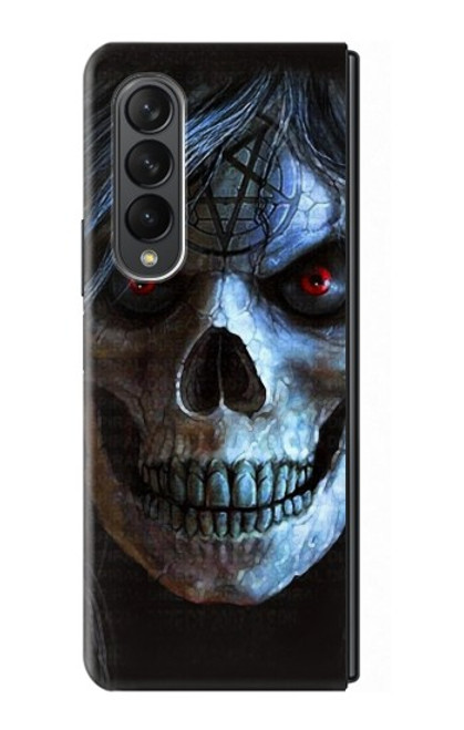 S2585 Evil Death Skull Pentagram Case For Samsung Galaxy Z Fold 3 5G