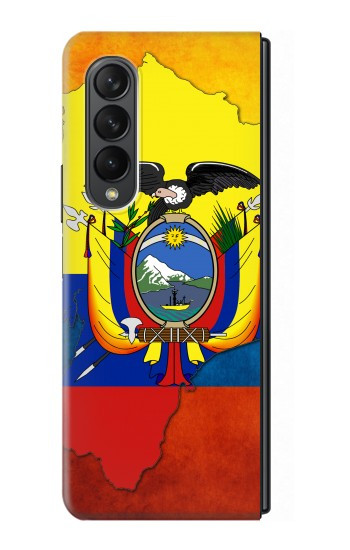 S3020 Ecuador Flag Case For Samsung Galaxy Z Fold 3 5G