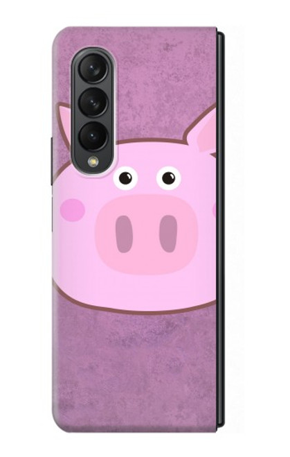 S3269 Pig Cartoon Case For Samsung Galaxy Z Fold 3 5G