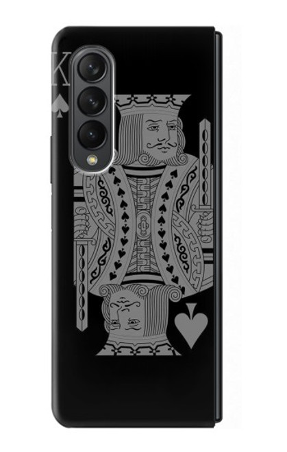 S3520 Black King Spade Case For Samsung Galaxy Z Fold 3 5G