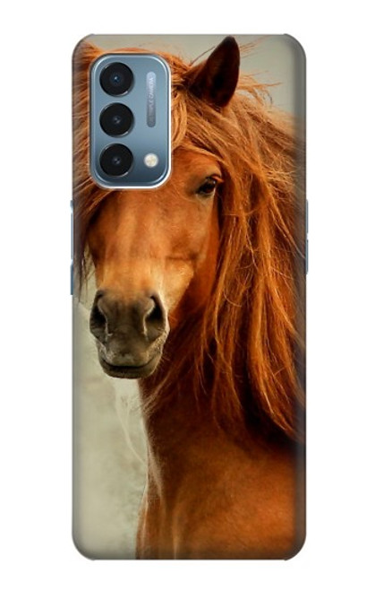S1595 Beautiful Brown Horse Case For OnePlus Nord N200 5G
