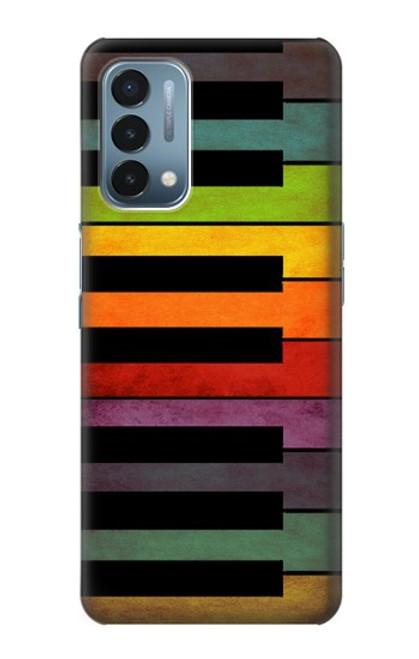 S3451 Colorful Piano Case For OnePlus Nord N200 5G