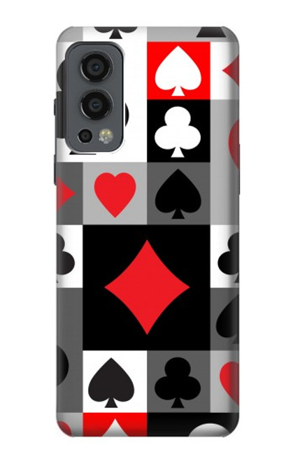 S3463 Poker Card Suit Case For OnePlus Nord 2 5G