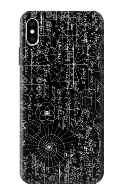 S3808 Mathematics Blackboard Case For iPhone XS Max