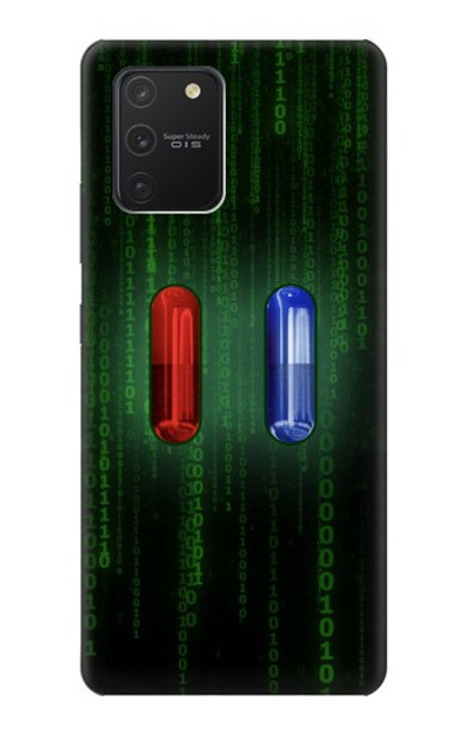 S3816 Red Pill Blue Pill Capsule Case For Samsung Galaxy S10 Lite