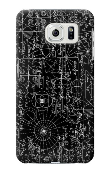 S3808 Mathematics Blackboard Case For Samsung Galaxy S7 Edge