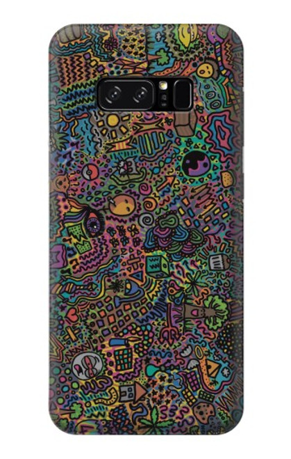 S3815 Psychedelic Art Case For Note 8 Samsung Galaxy Note8
