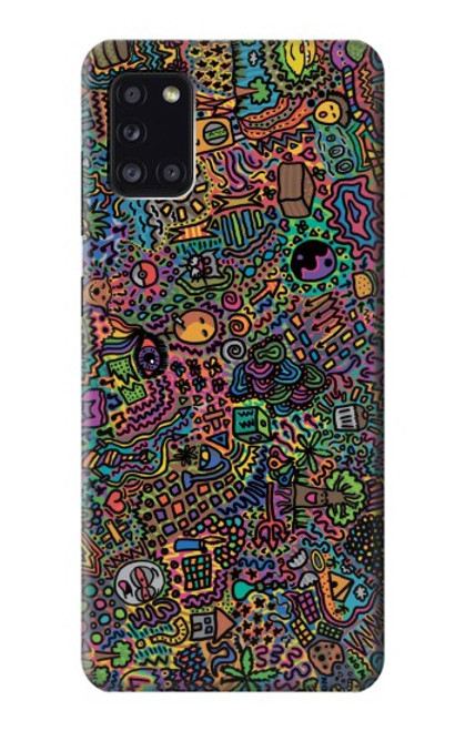 S3815 Psychedelic Art Case For Samsung Galaxy A31