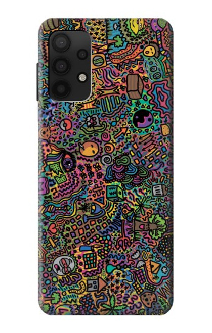 S3815 Psychedelic Art Case For Samsung Galaxy A32 4G