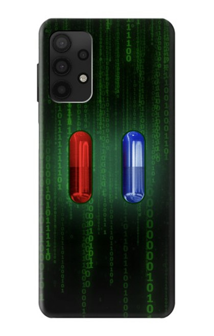S3816 Red Pill Blue Pill Capsule Case For Samsung Galaxy A32 4G