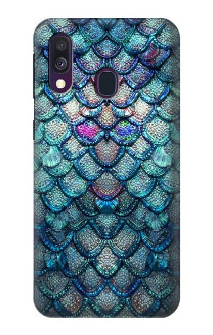 S3809 Mermaid Fish Scale Case For Samsung Galaxy A40