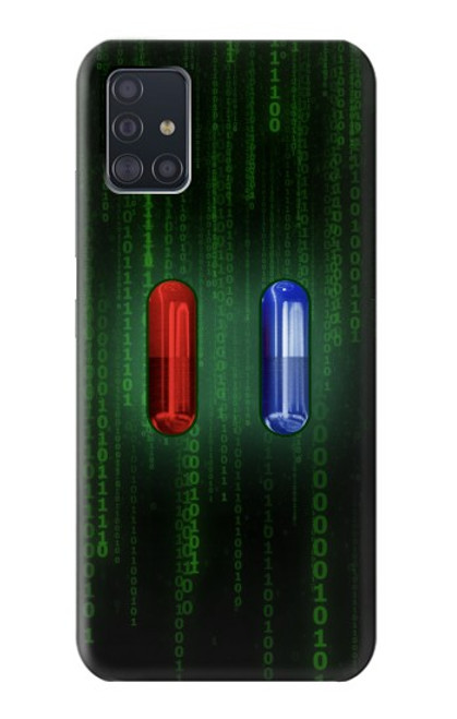 S3816 Red Pill Blue Pill Capsule Case For Samsung Galaxy A51 5G