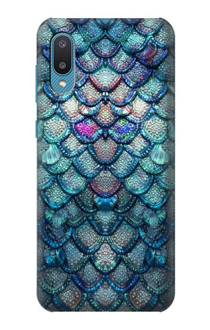 S3809 Mermaid Fish Scale Case For Samsung Galaxy A04, Galaxy A02, M02