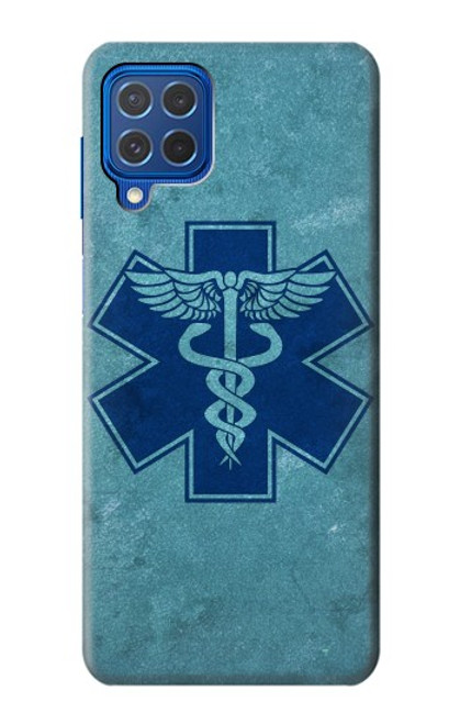 S3824 Caduceus Medical Symbol Case For Samsung Galaxy M62