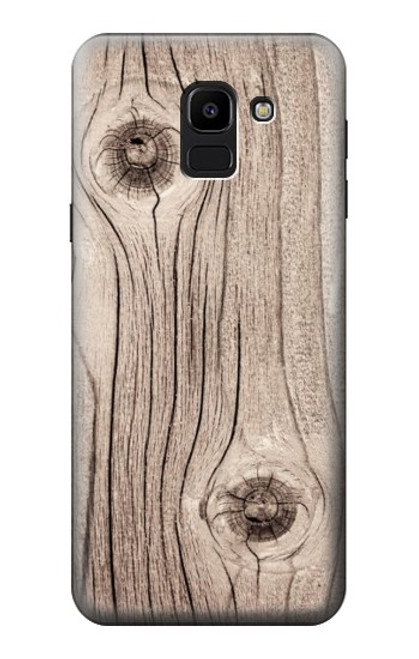 S3822 Tree Woods Texture Graphic Printed Case For Samsung Galaxy J6 (2018)