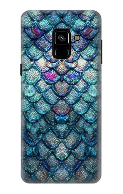S3809 Mermaid Fish Scale Case For Samsung Galaxy A8 (2018)