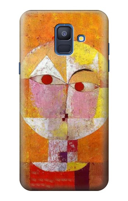 S3811 Paul Klee Senecio Man Head Case For Samsung Galaxy A6 (2018)