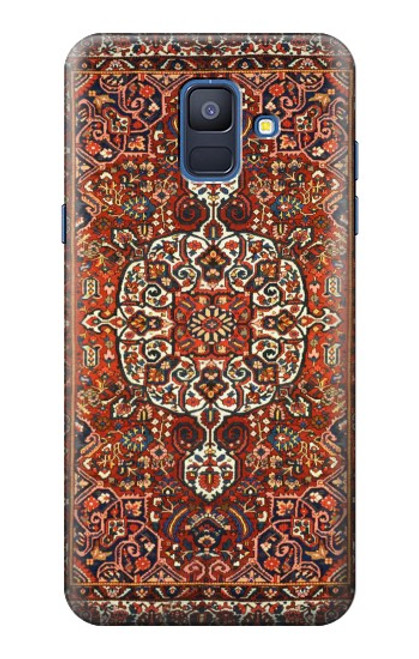 S3813 Persian Carpet Rug Pattern Case For Samsung Galaxy A6 (2018)