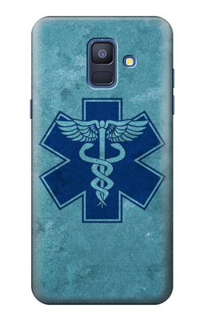 S3824 Caduceus Medical Symbol Case For Samsung Galaxy A6 (2018)