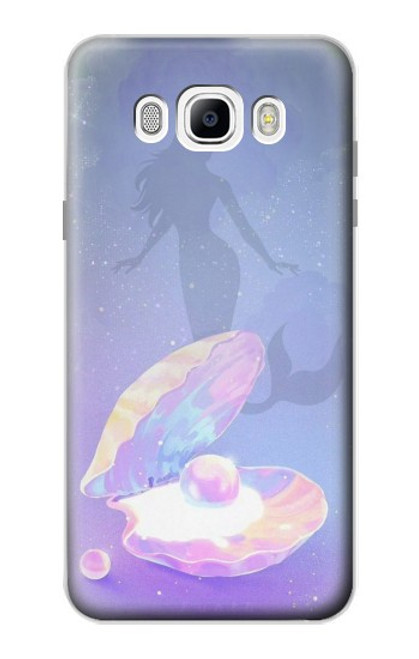 S3823 Beauty Pearl Mermaid Case For Samsung Galaxy J7 (2016)