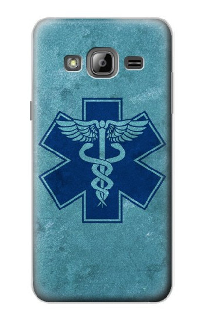 S3824 Caduceus Medical Symbol Case For Samsung Galaxy J3 (2016)