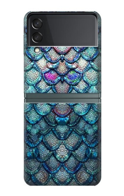 S3809 Mermaid Fish Scale Case For Samsung Galaxy Z Flip 3 5G