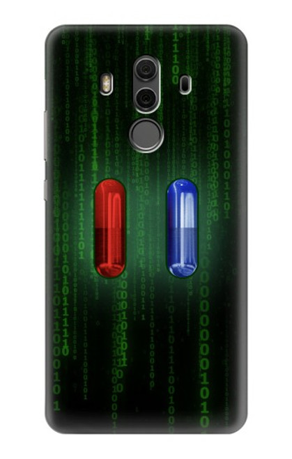 S3816 Red Pill Blue Pill Capsule Case For Huawei Mate 10 Pro, Porsche Design