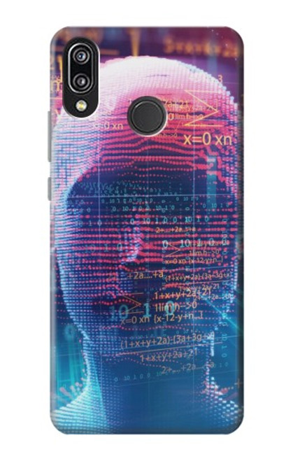 S3800 Digital Human Face Case For Huawei P20 Lite