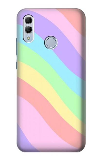 S3810 Pastel Unicorn Summer Wave Case For Huawei Honor 10 Lite, Huawei P Smart 2019