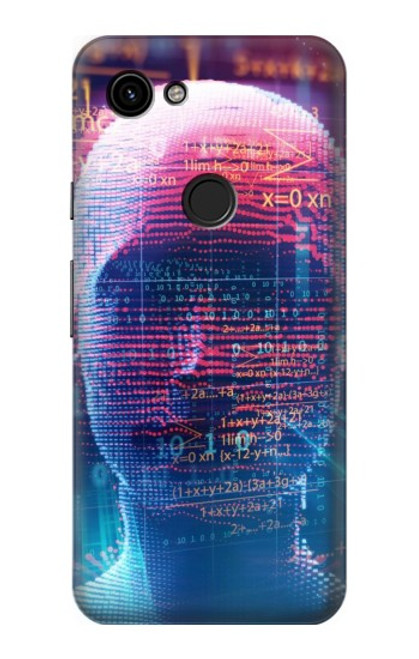 S3800 Digital Human Face Case For Google Pixel 3a