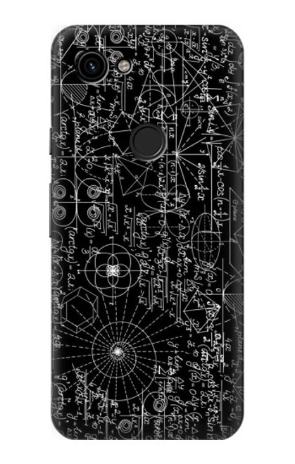 S3808 Mathematics Blackboard Case For Google Pixel 3a